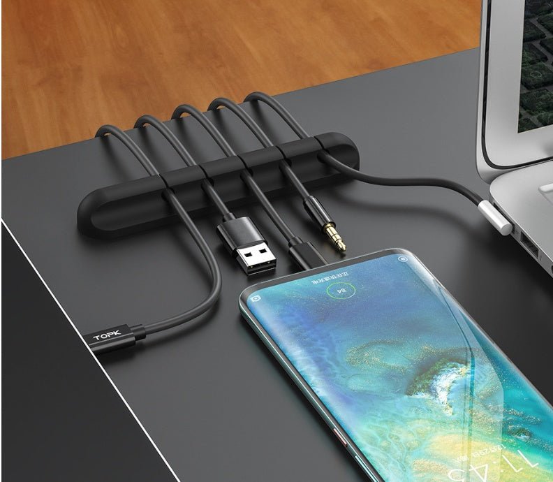 Silicone USB Cable Organizer - OhThatsNeat