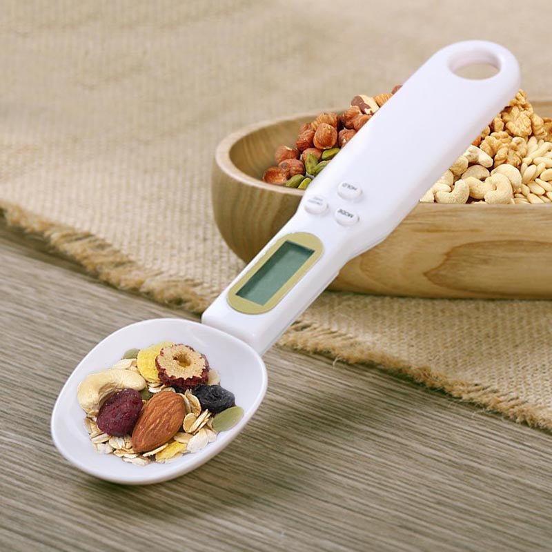 Measuring Spoon with Integrated LCD Digital Kitchen Scale - OhThatsNeat