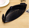 Silicone Clip-on for Pots, Pans, Bowls | Strainer/Colander for Draining Liquid - OhThatsNeat