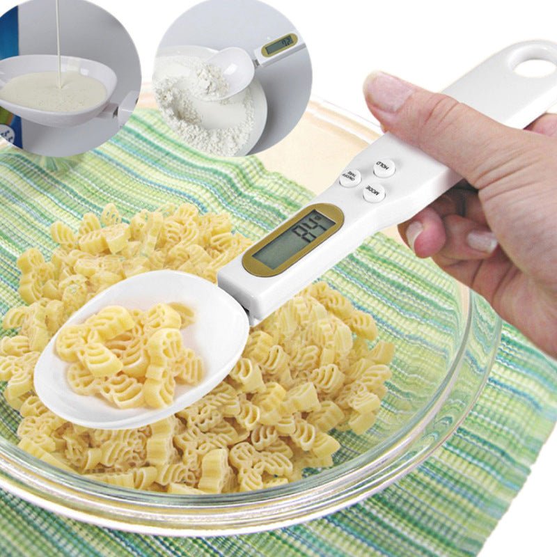 Measuring Spoon with Integrated LCD Digital Kitchen Scale - OhThatsNeat