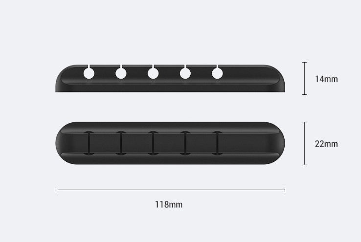 Silicone USB Cable Organizer - OhThatsNeat
