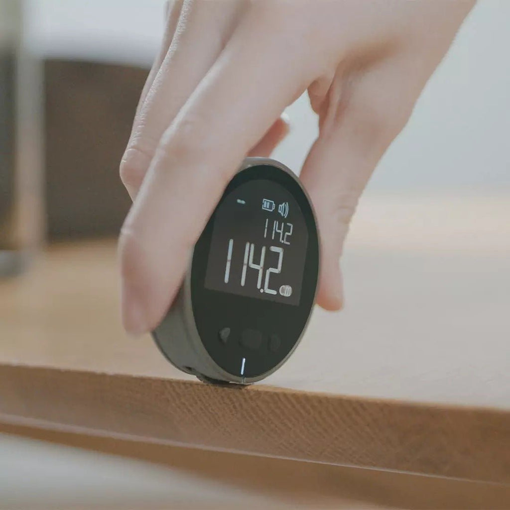 Electronic Measuring "Tape" Roller | High Definition Digital LCD Readout - OhThatsNeat