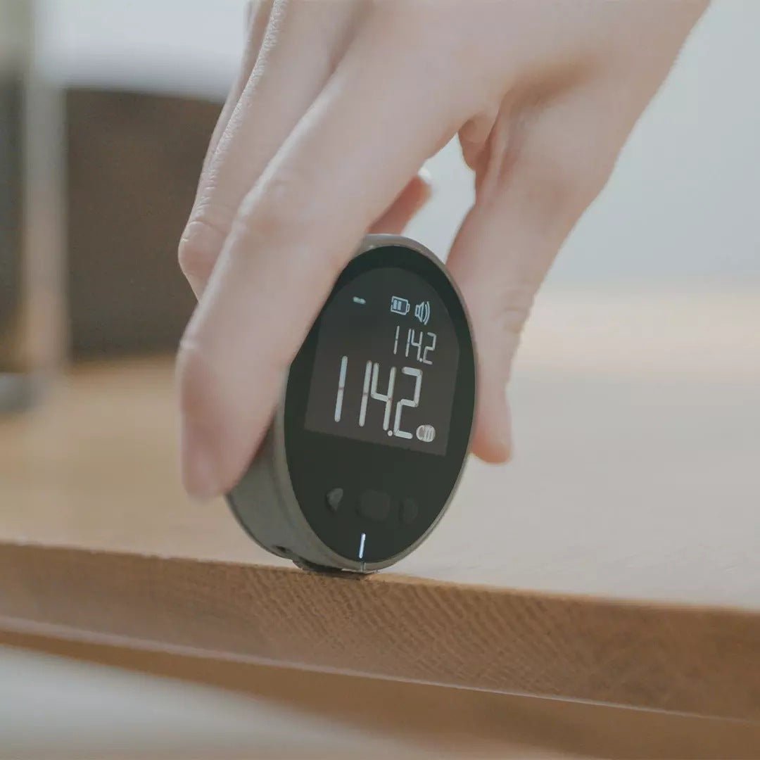 Electronic Measuring "Tape" Roller | High Definition Digital LCD Readout - OhThatsNeat