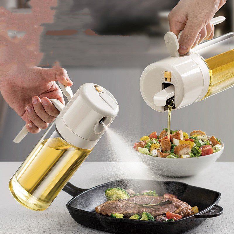2 In 1 Oil / Vinegar Mister Bottle & Dispenser - OhThatsNeat