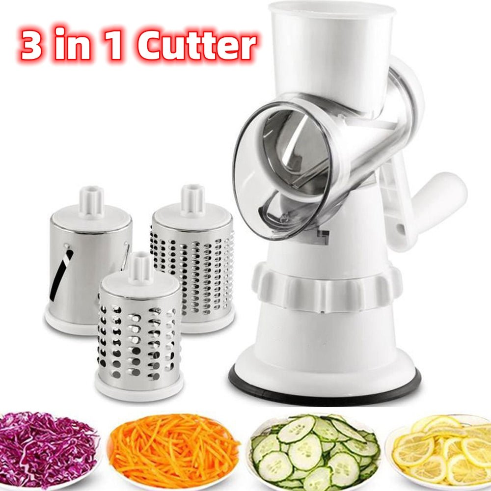 3 In 1 Vegetable Slicer & Grater For Vegetables - OhThatsNeat