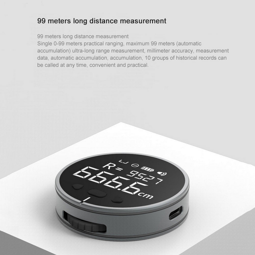 Electronic Measuring "Tape" Roller | High Definition Digital LCD Readout - OhThatsNeat