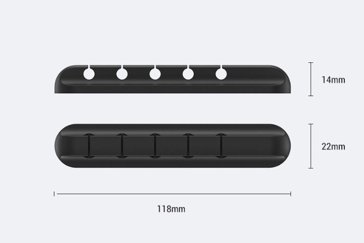 Silicone USB Cable Organizer - OhThatsNeat