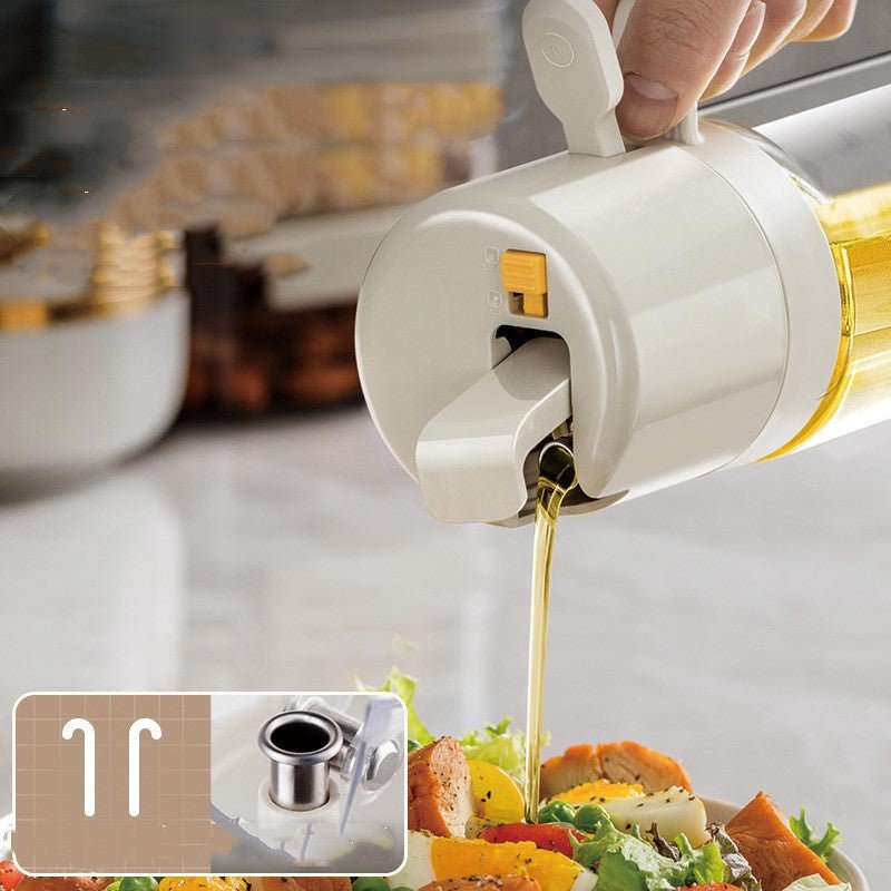 2 In 1 Oil / Vinegar Mister Bottle & Dispenser - OhThatsNeat