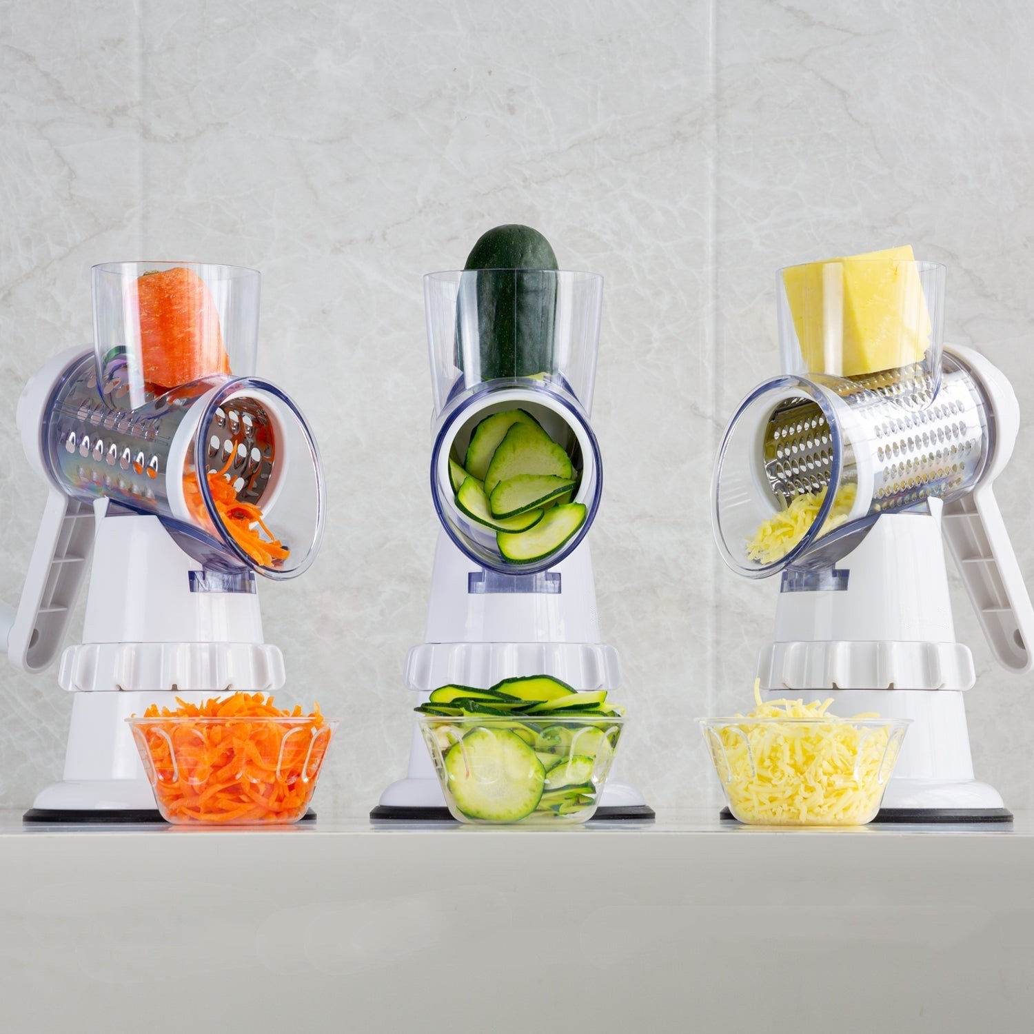 3 In 1 Vegetable Slicer & Grater For Vegetables - OhThatsNeat